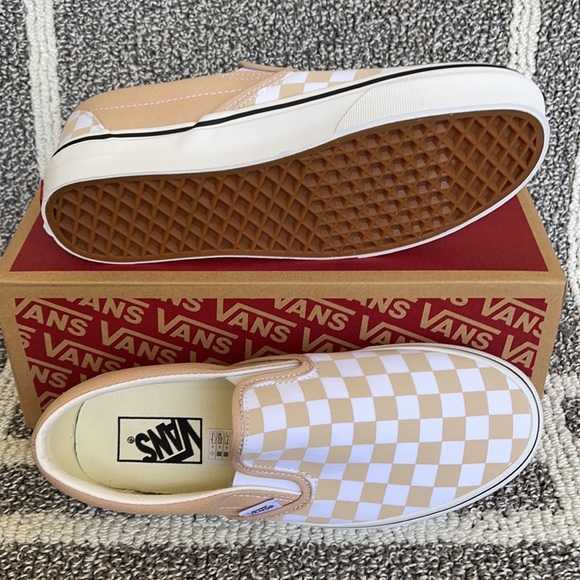 Vans Classic Slip-On Checkerboard Frappe/True White WMNS - Picture 2 of 16
